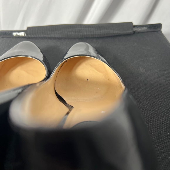 Cole Haan Nike Air Patent Leather Black Pumps Size 8.5 - Picture 6 of 14